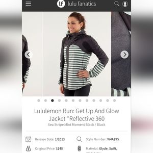 Lululemon Get Up And Glow jacket